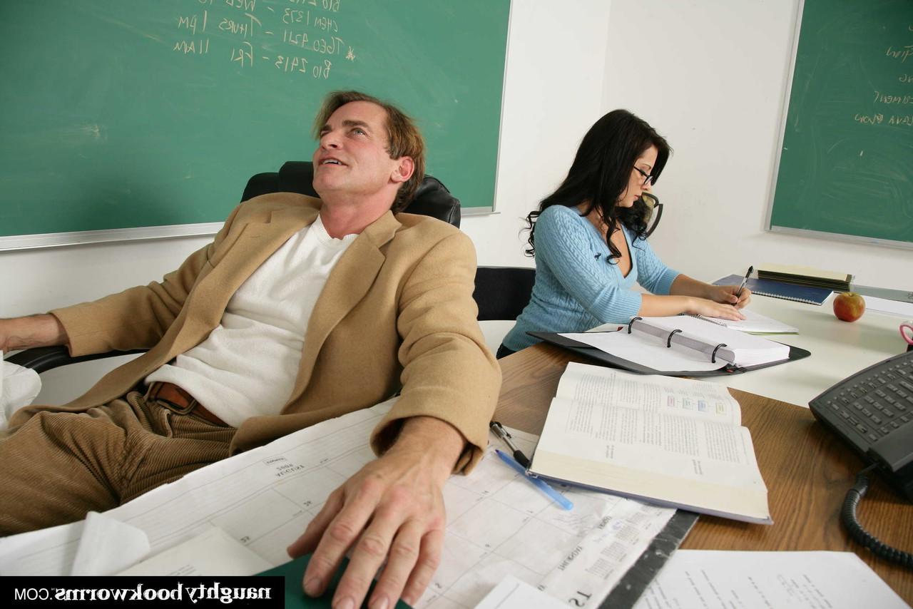 20P German teacher Madison Ivy gets roughly banged by her colleague