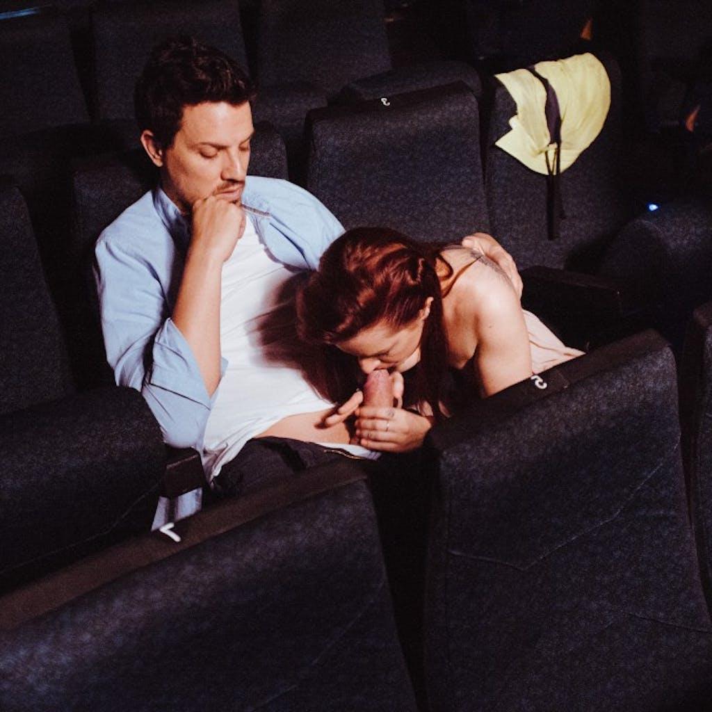 15P Pretty European Irina Vega gets orally pleased & fucked at the movie theater