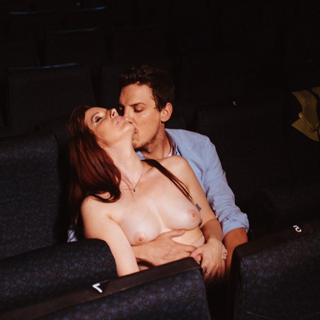 15P Pretty European Irina Vega gets orally pleased & fucked at the movie theater