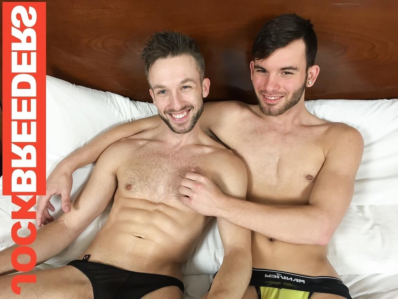 15P Petite gay twinks Declan Mcclain & Jake Bradley eat & fuck each other's hole