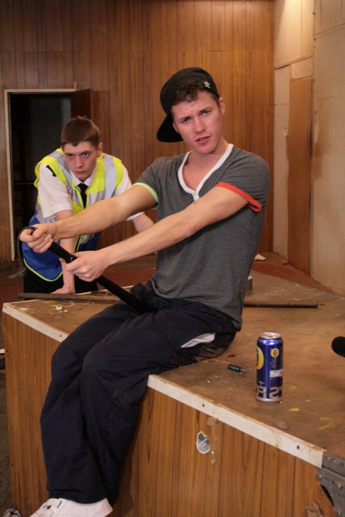 15P Dirty officer Keiron Jones and bangs dirty tiwnk McKenzie Cross' asshole