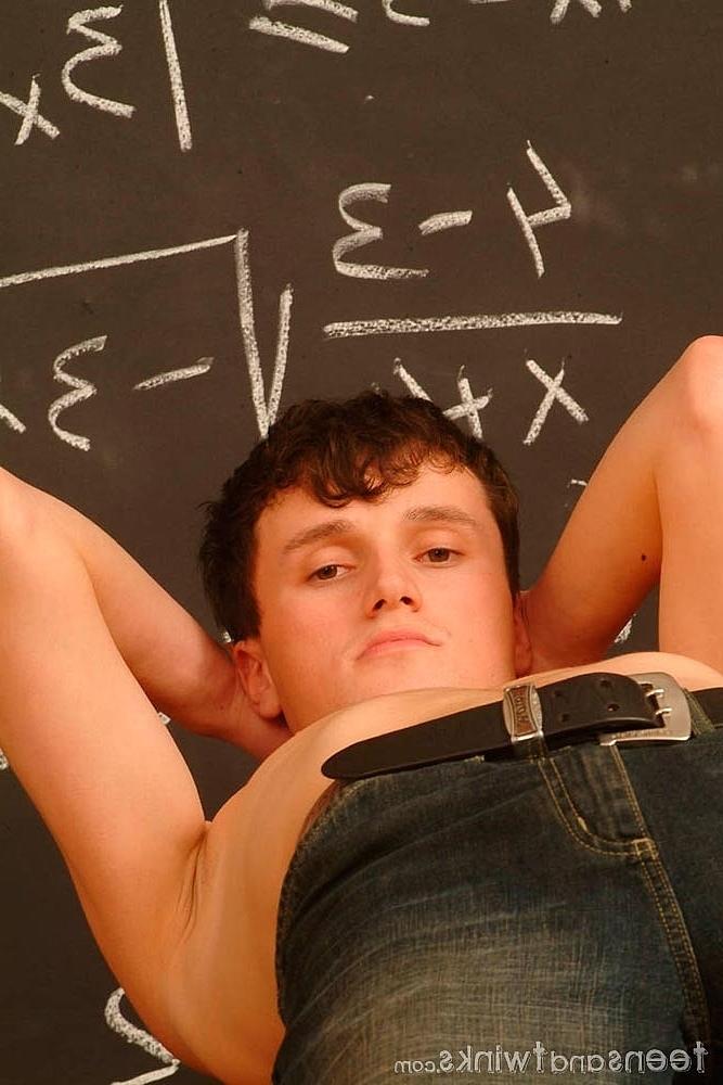 20P Hot twink strips completely naked and shows off his uncut hairy cock
