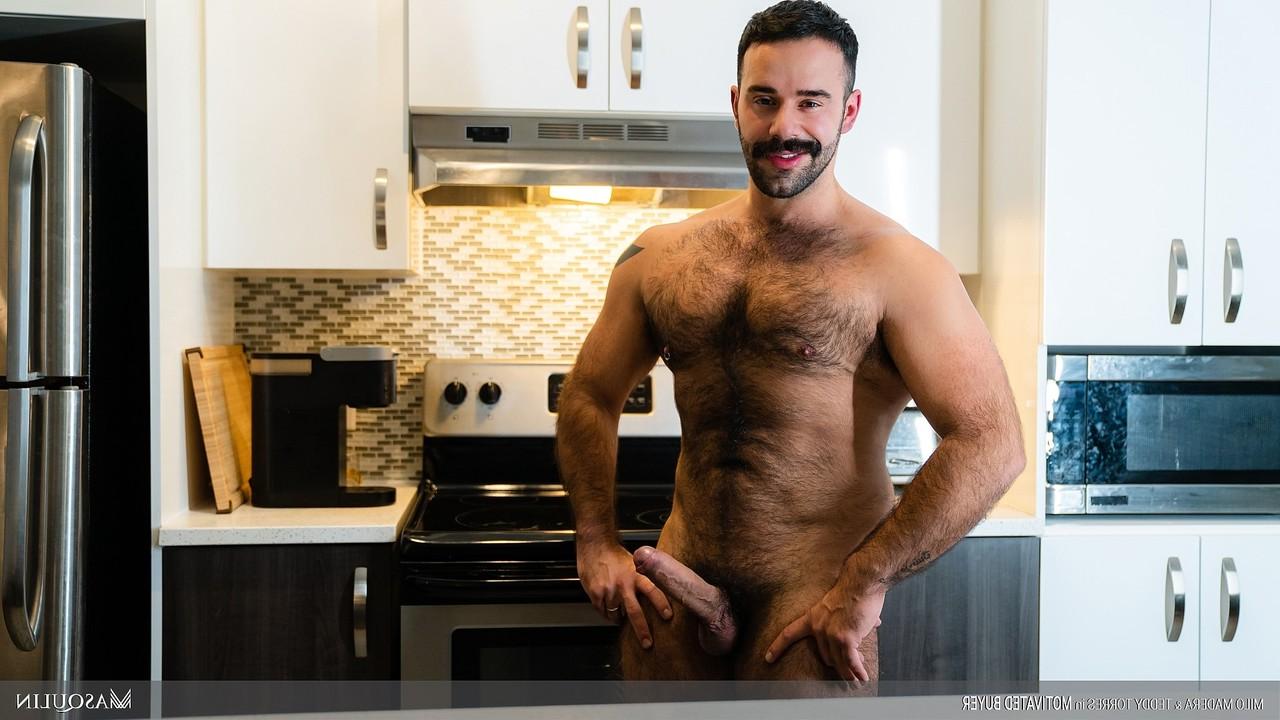 20P Os gays brasileiros sexy Milo Madera e Teddy Torres se transam em casa