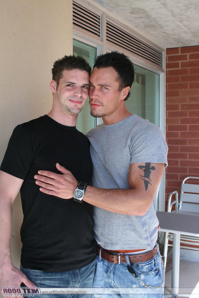 20P Hot gays Fox and Fierce show their dicks before riding each others