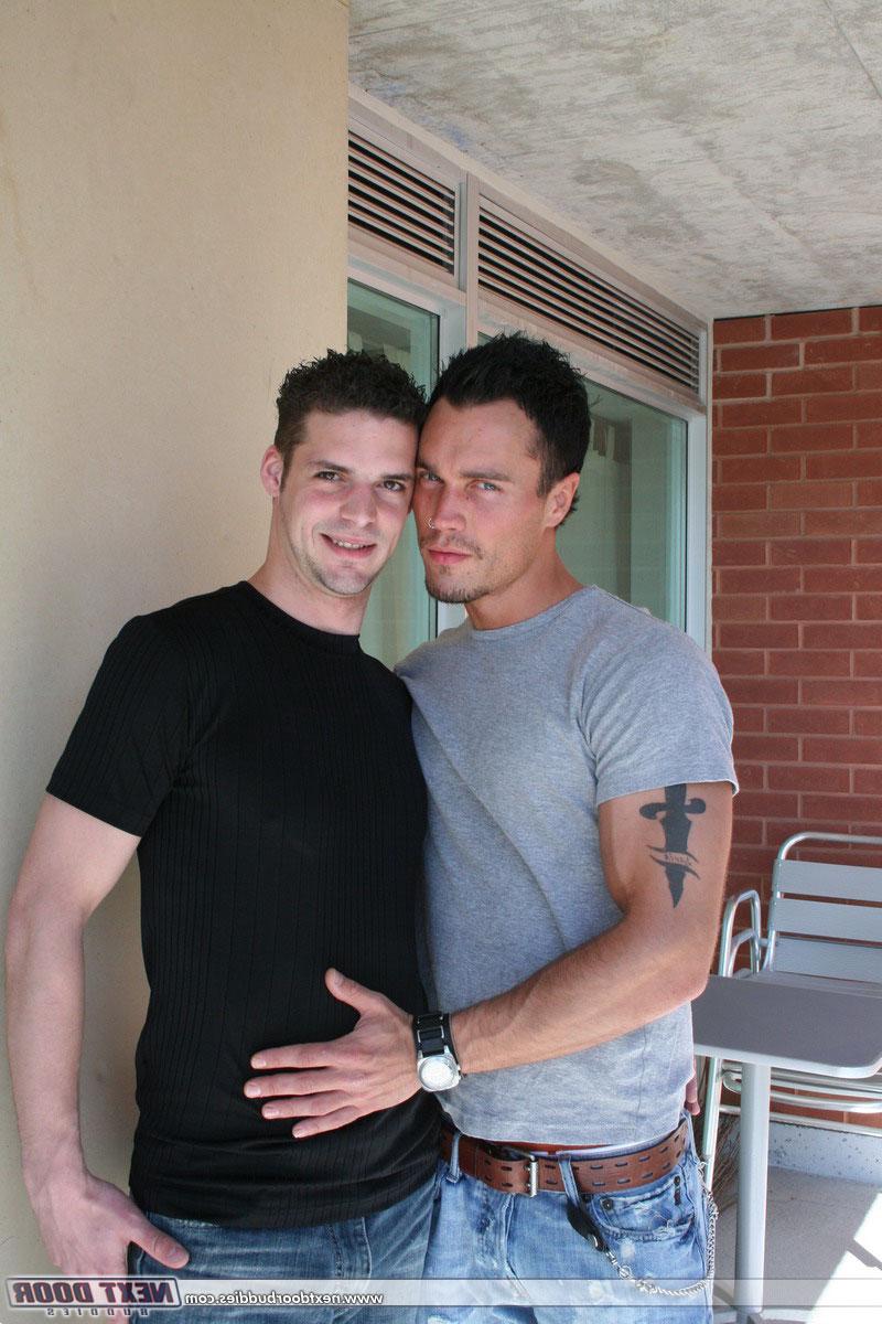 20P Hot gays Fox and Fierce show their dicks before riding each others