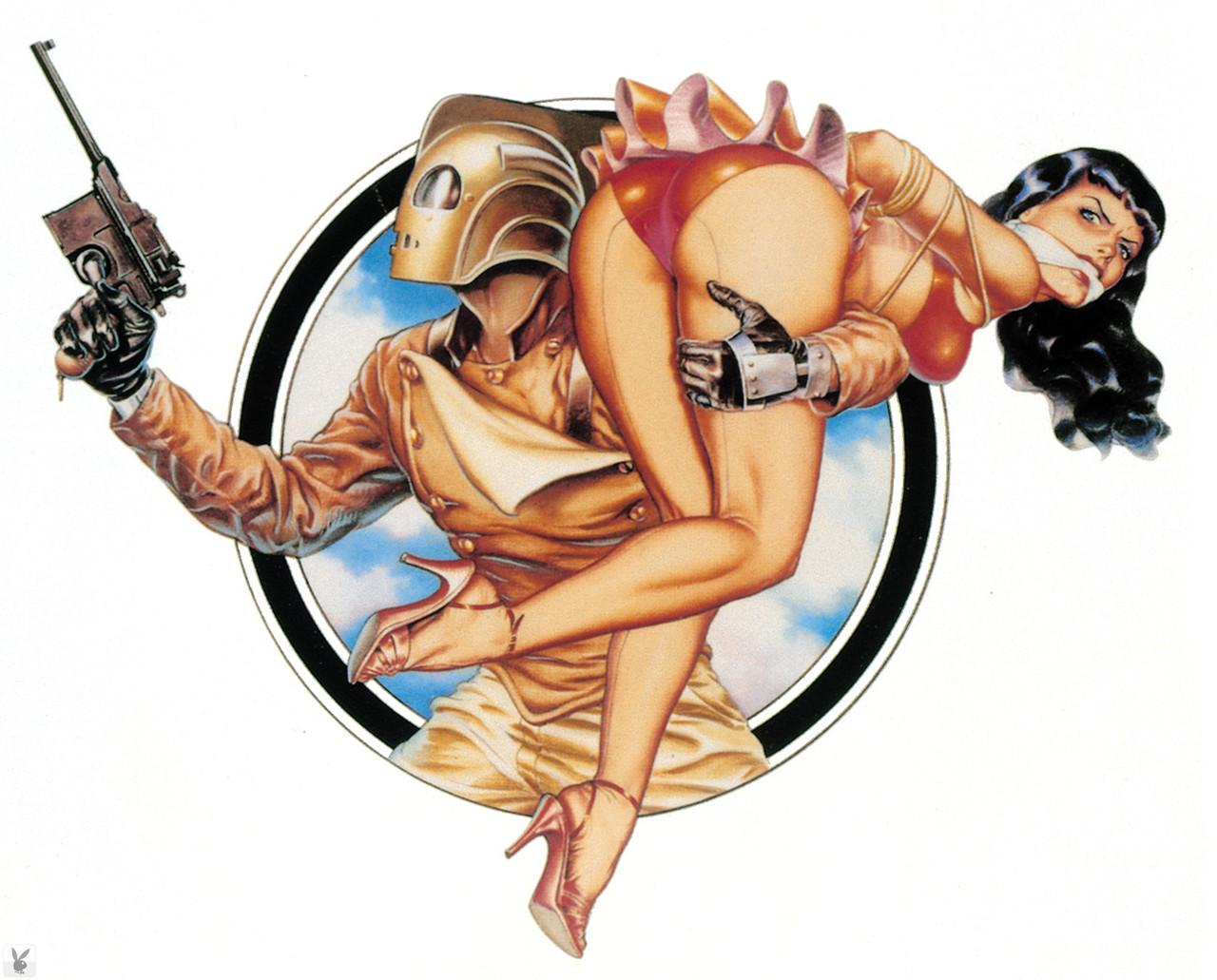 12P Playboy-Bilder von Bettie Page aus dem Jahr 1995, die ihren spektakulären Körper zur Schau stellt