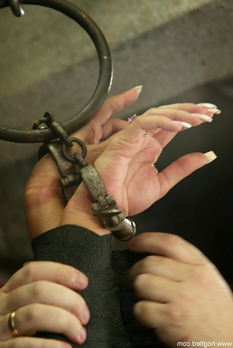 20P Submissive blonde Veronika gets punished with a vibrator in bondage