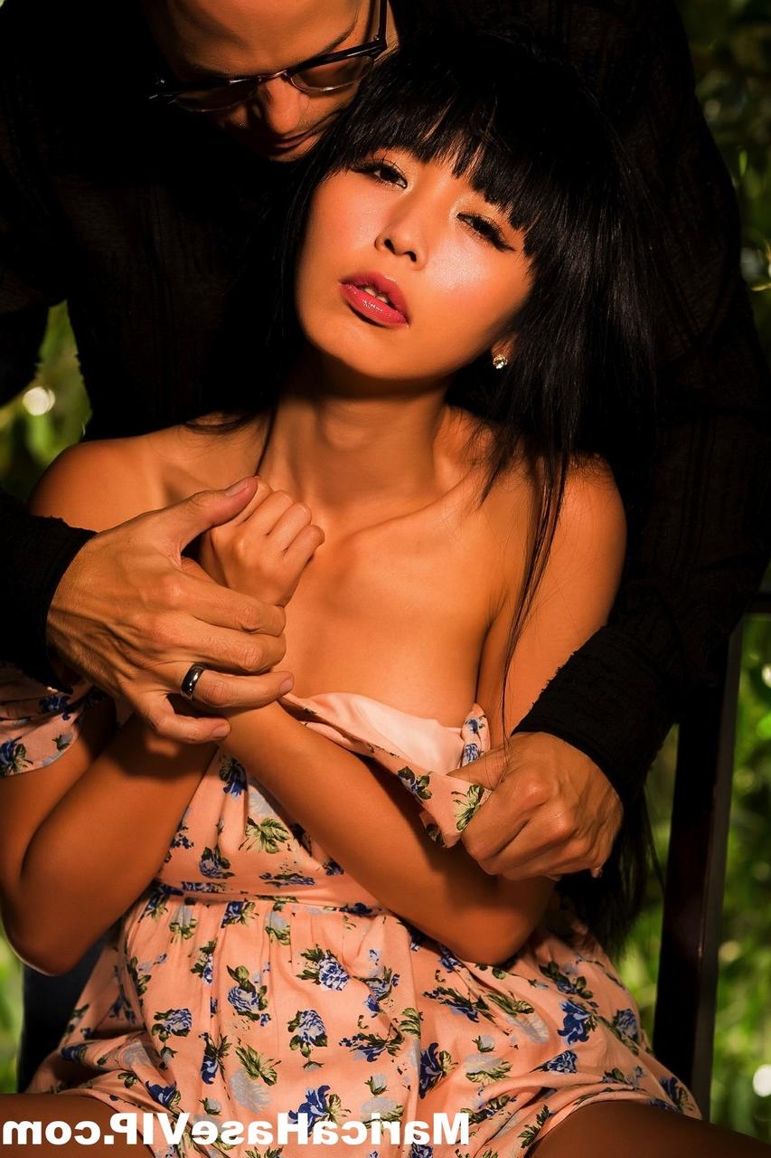 12P Hot Japanese MILF Marica Hase has a sex toy inserted in her wet pussy by a man