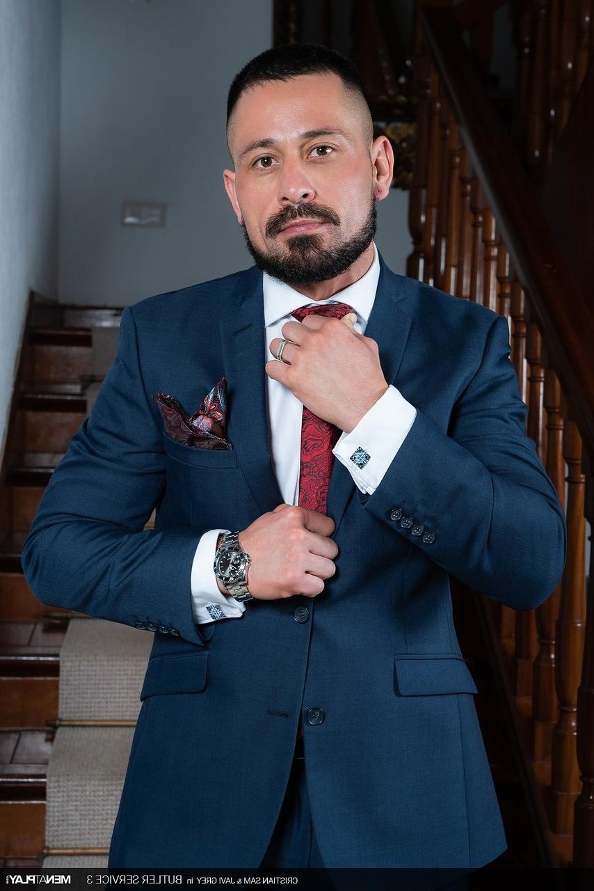 20P Gay multi-millionaire Cristian Sam fucks his cute butler Javi Gray