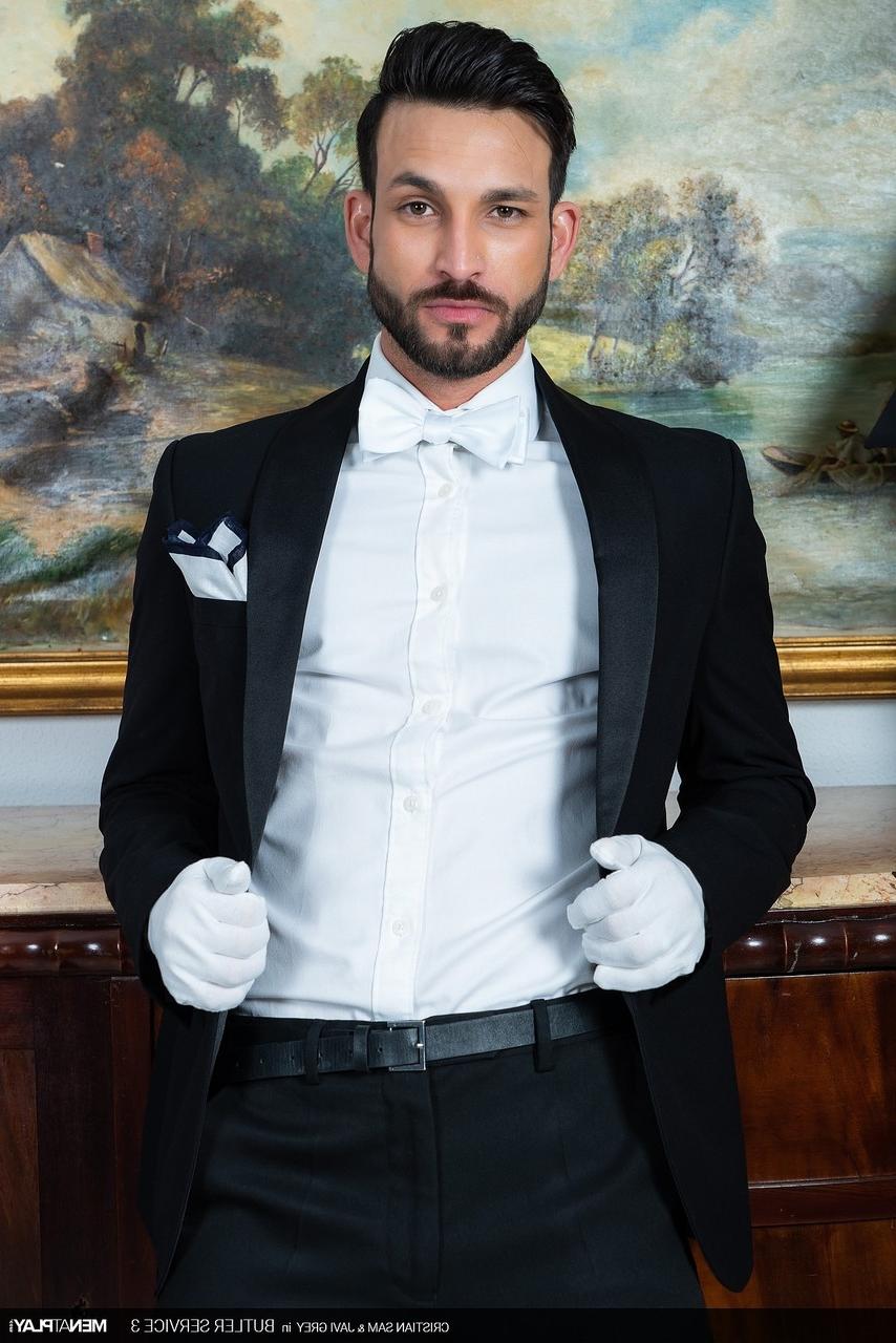 20P Gay multi-millionaire Cristian Sam fucks his cute butler Javi Gray
