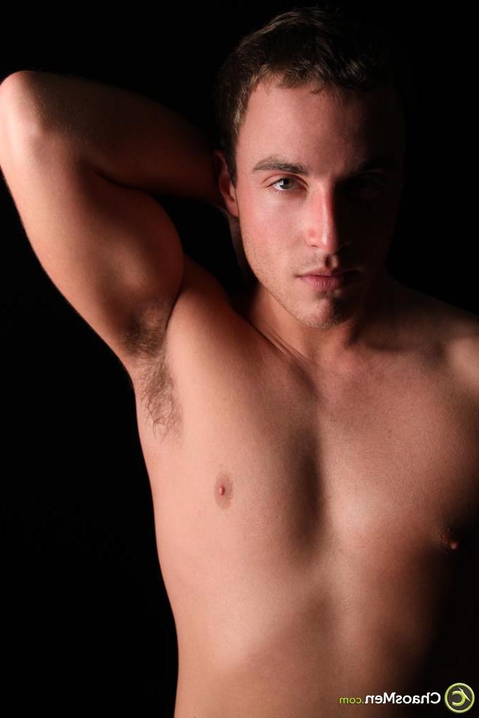 20P Gay hottie Rhett Brenar toying his asshole and wanking his big penis
