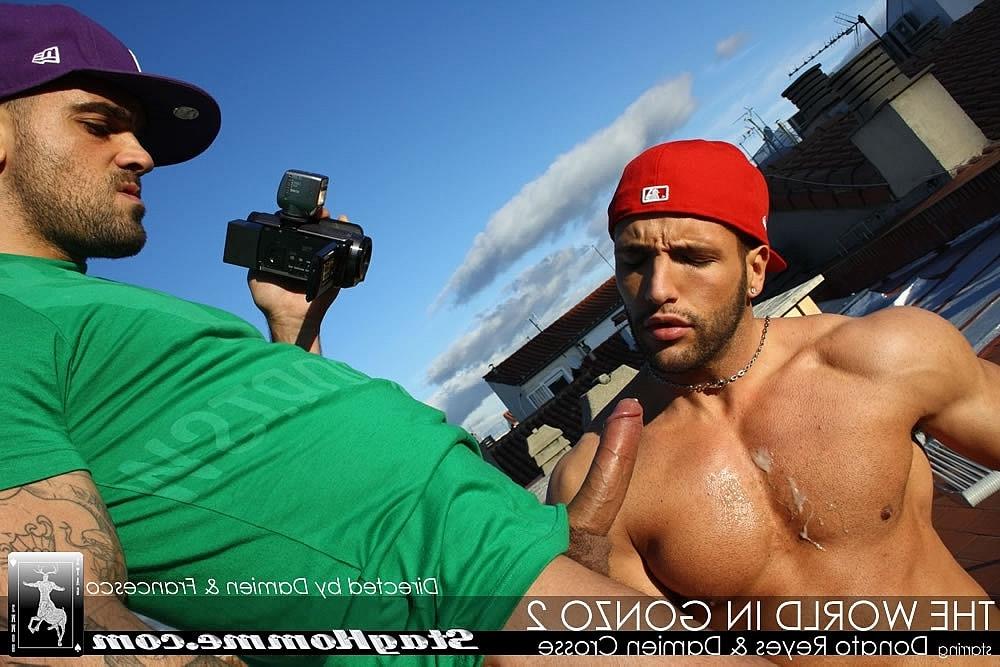20P Muscclar bottom Donato Reyes gets filmed & fucked by gay hottie Damien Crosse