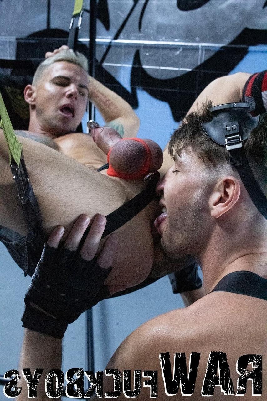 20P Inked Archer Croft gets toyed & dicked by his gay master Jordan Starr