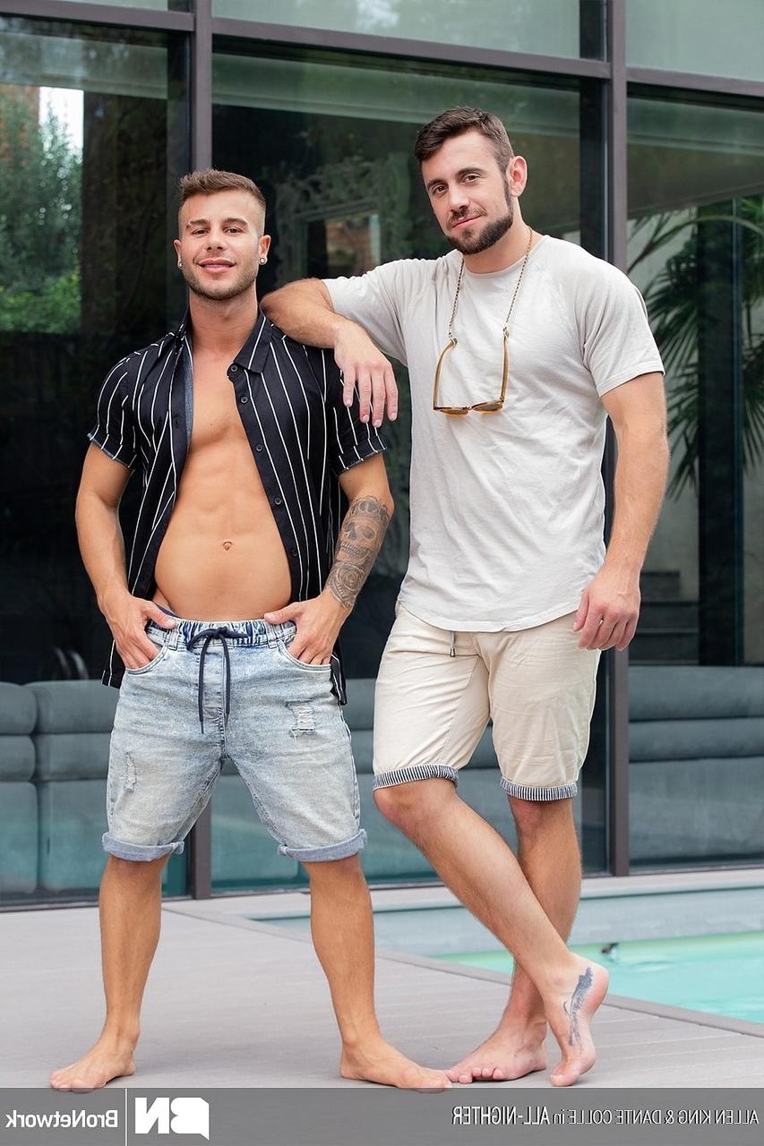 20P A beleza gay Allen King é fodida e facialed por Dante Colle com tinta