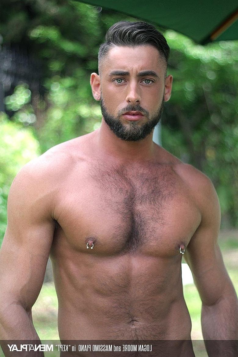 20P Gay hunks Logan Moore & Massimo Piano have anal sex with each other