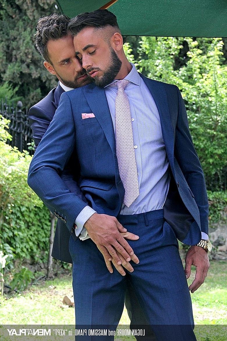 20P Gay hunks Logan Moore & Massimo Piano have anal sex with each other