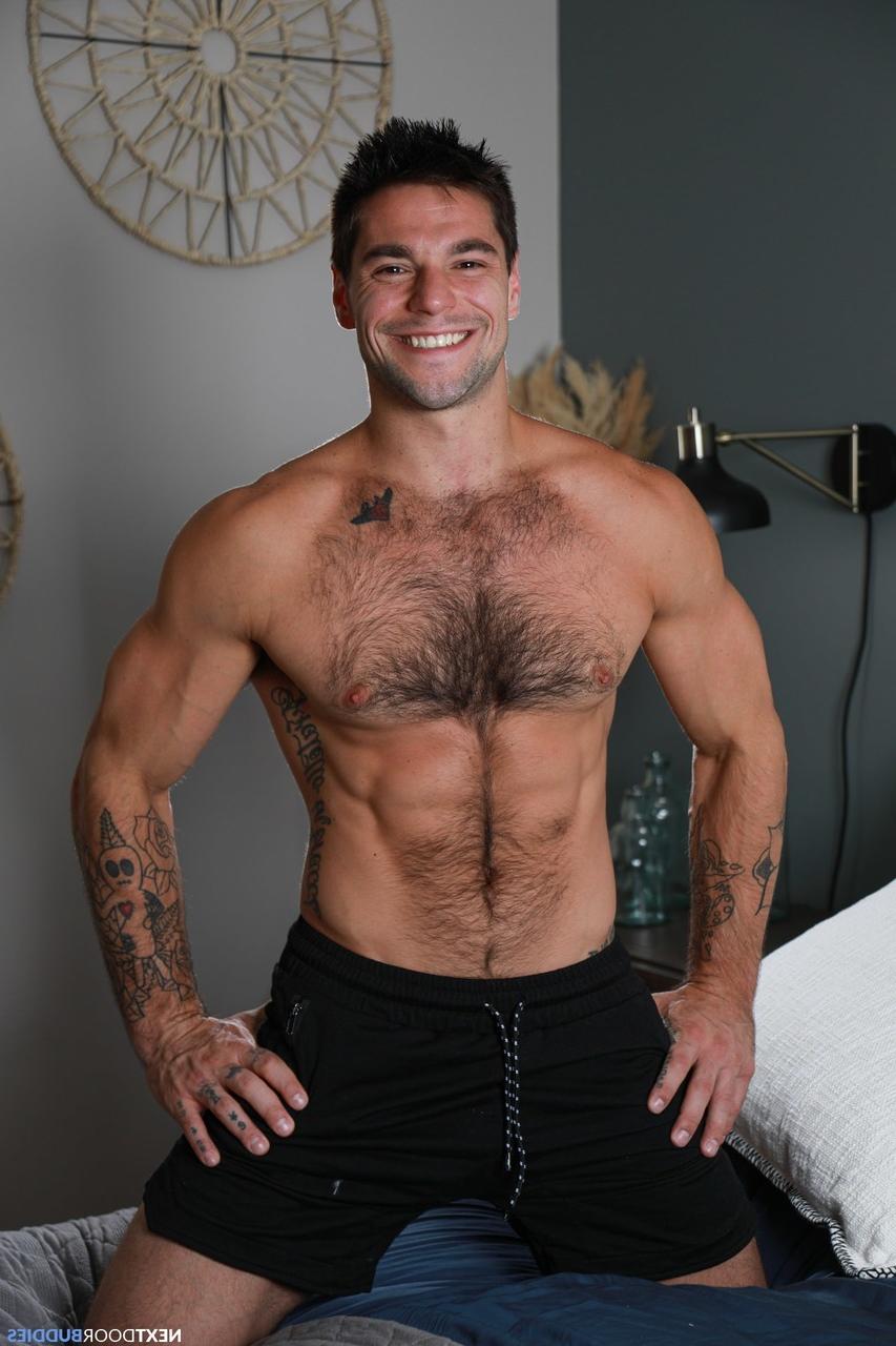 20P Gay hunks Roman Todd & Aspen teasing nude outdoors & having wicked anal sex