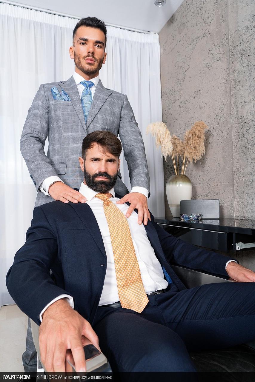 20P Gay bear Dani Robles gets fucked in various sex positions by Pol Prince