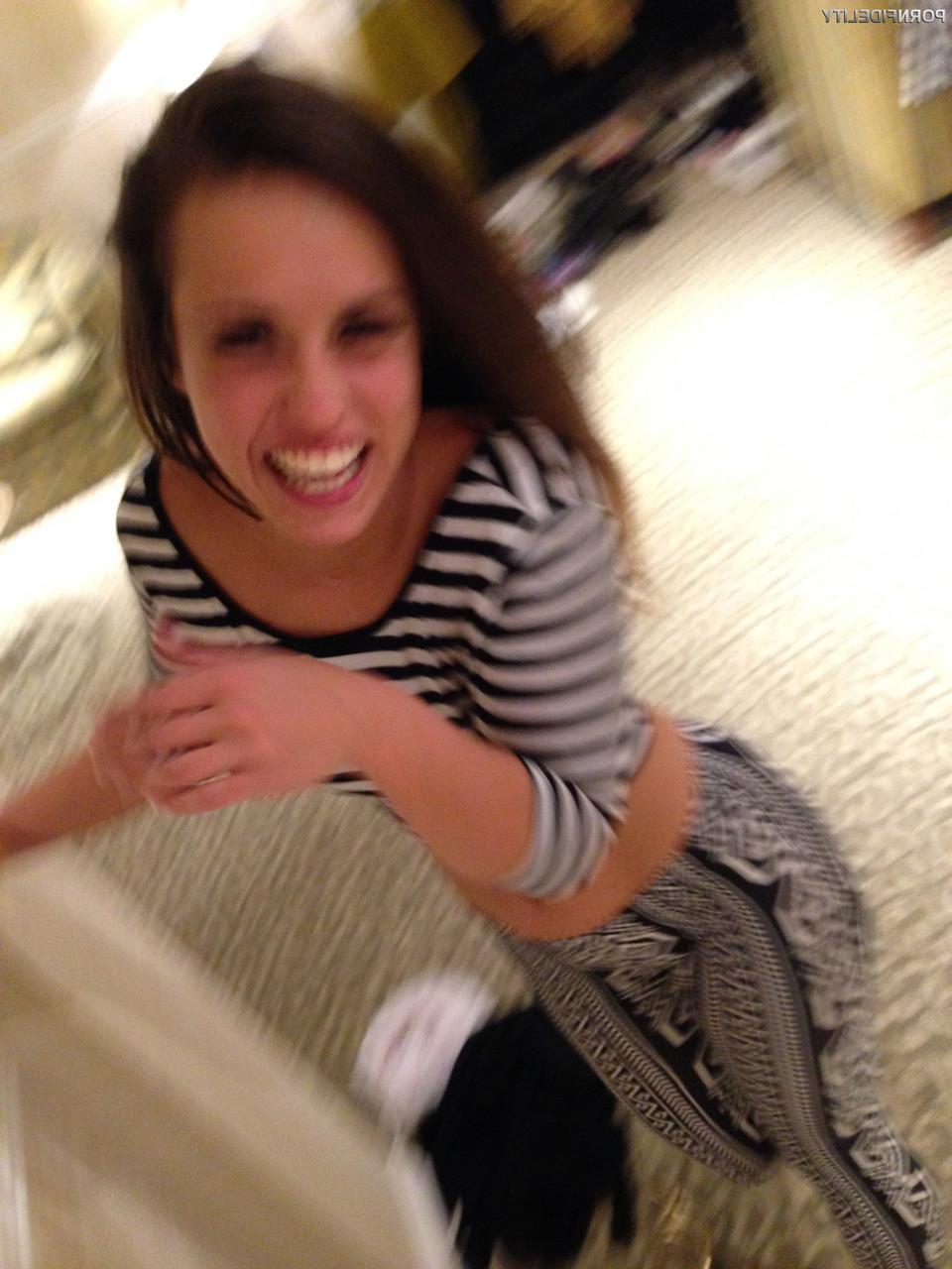 16P Flexible Kelsi Monroe shows off her legs and ass & gets groped by Ryan Madison