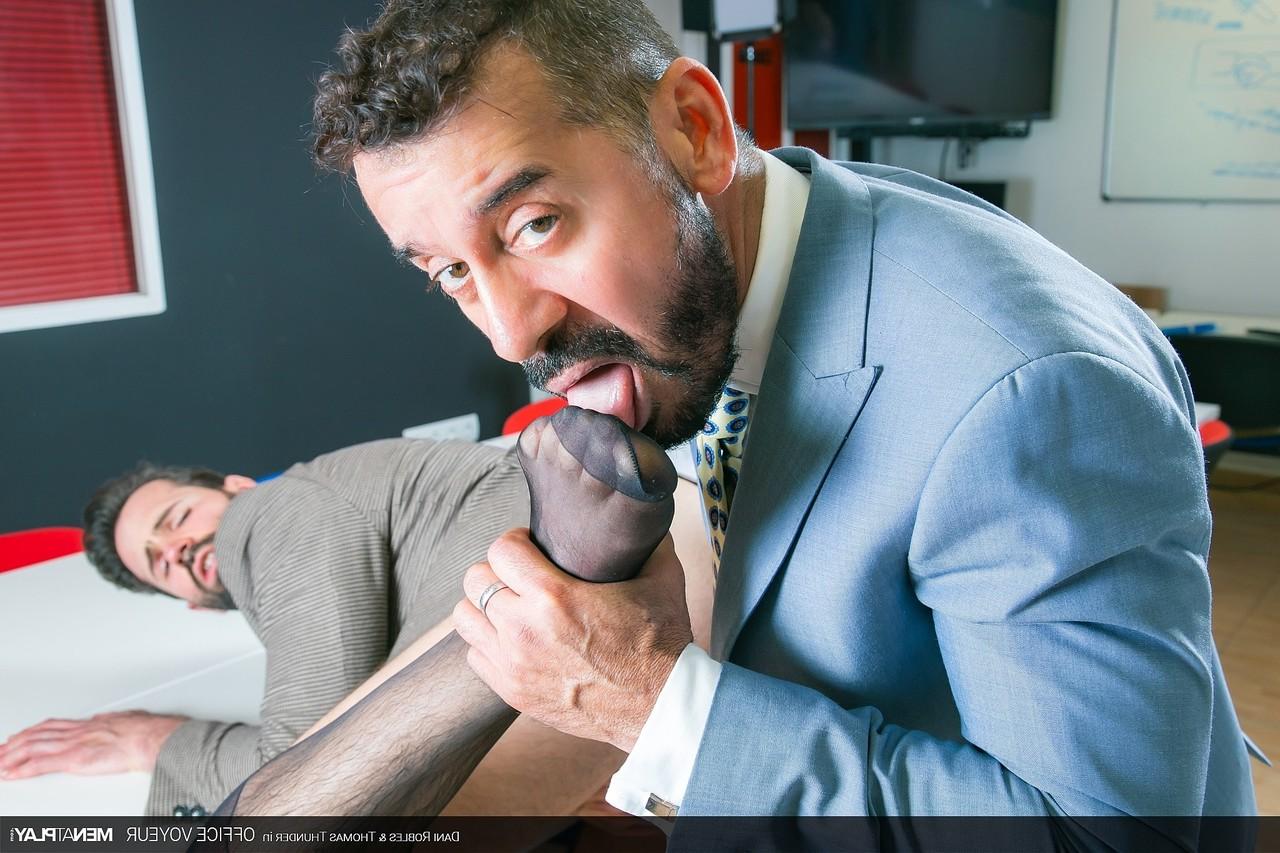 20P Gay attorneys Dani Robles & Thomas Thunder fucking at the office
