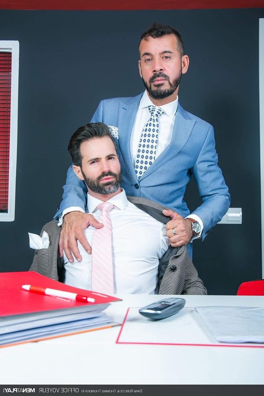20P Gay attorneys Dani Robles & Thomas Thunder fucking at the office