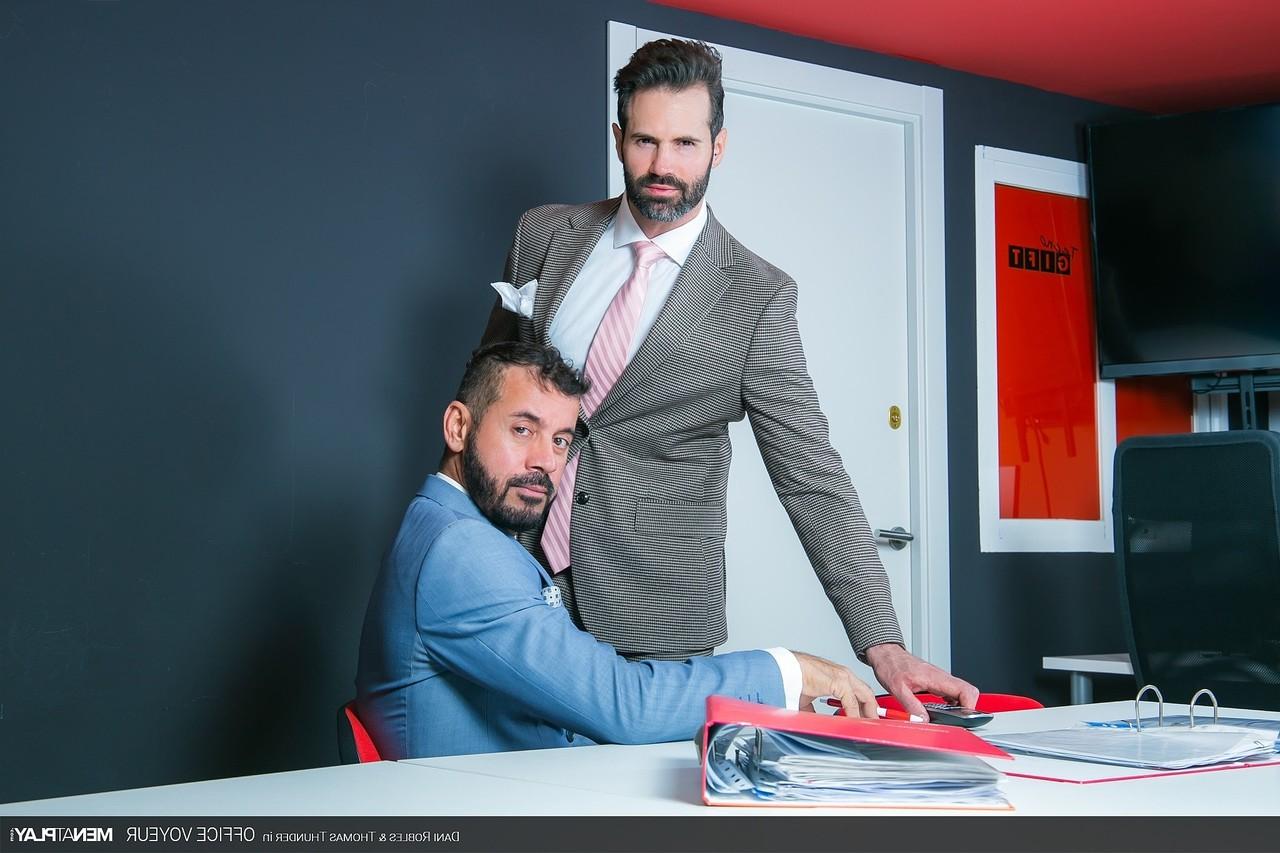 20P Gay attorneys Dani Robles & Thomas Thunder fucking at the office