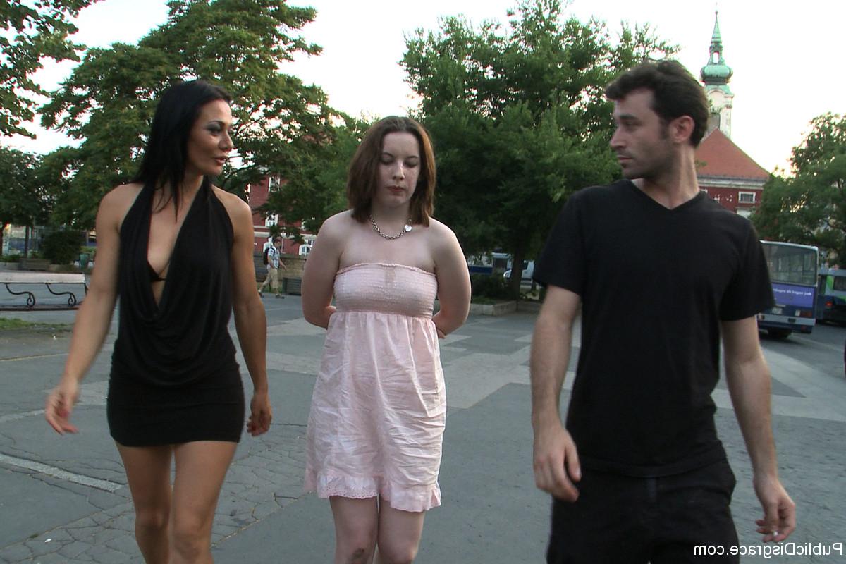 20P Public Disgrace Crystal Sparx, James Deen, Sandra Romain