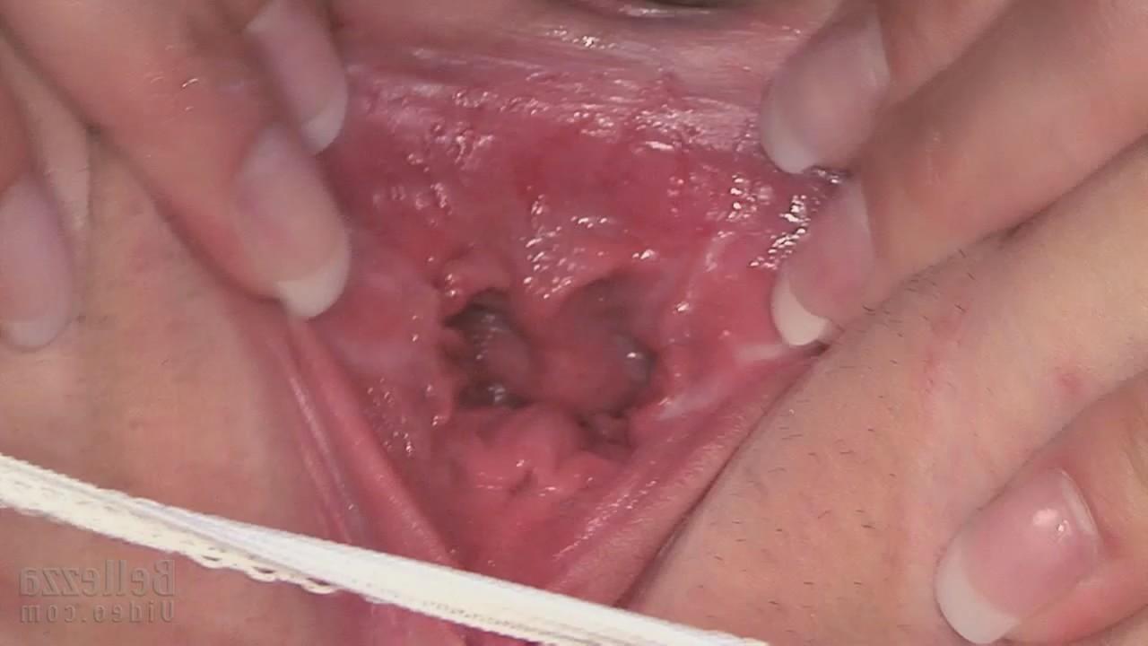 14P Lesbian MILF Amber Chase licks and spreads her GF's yummy pussy