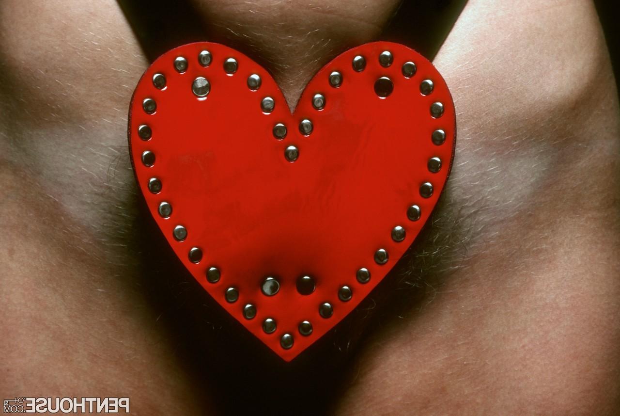15P Hottie in a sexy red latex outfit gets dominated and punished by blonde Femdom