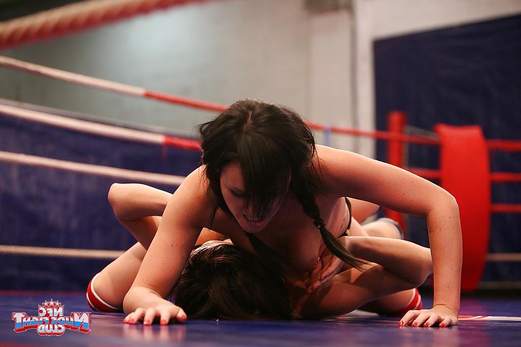 16P Lexi Ward winning a catfight and toying her opponent's asshole