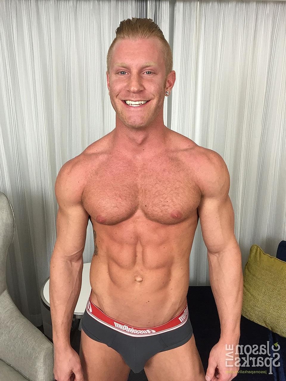 20P Muscular hunks stripping and fucking each other in a wild gay orgy