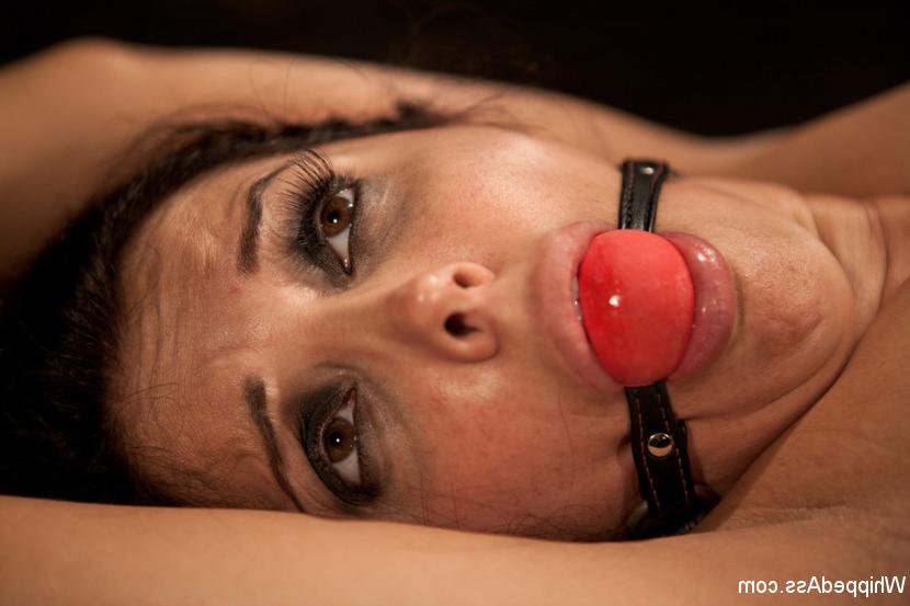 12P Maitresse Madeline tops Francesca Le during lezdom play in a dungeon