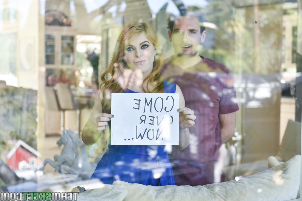 17P Hot redhead Penny Pax & ginger neighbor Jaycee Starr engage in hot FFM 3some