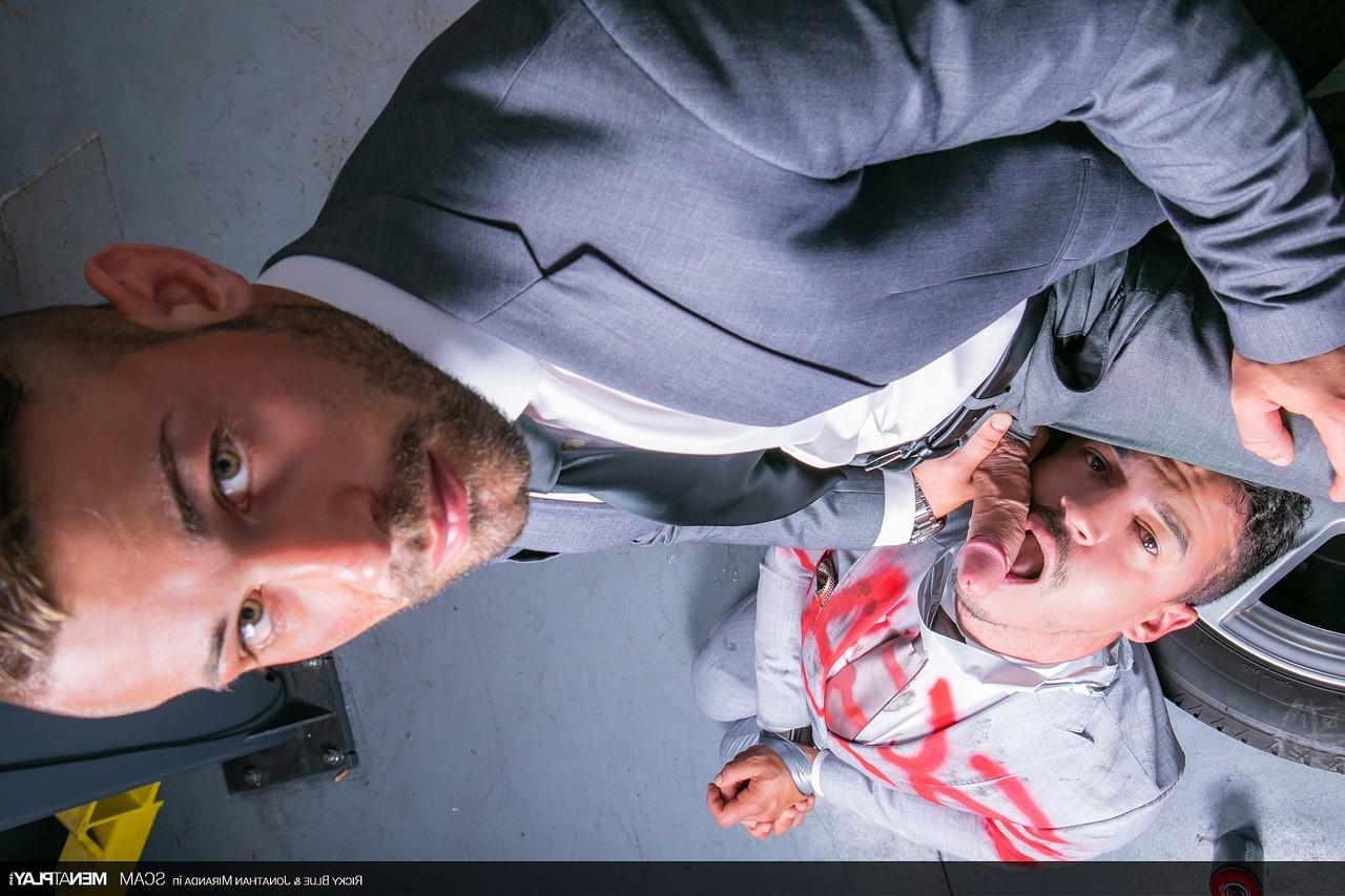 20P Business owner Ricky Blue gets ass fucked by mafia gay guy Jonathan Miranda