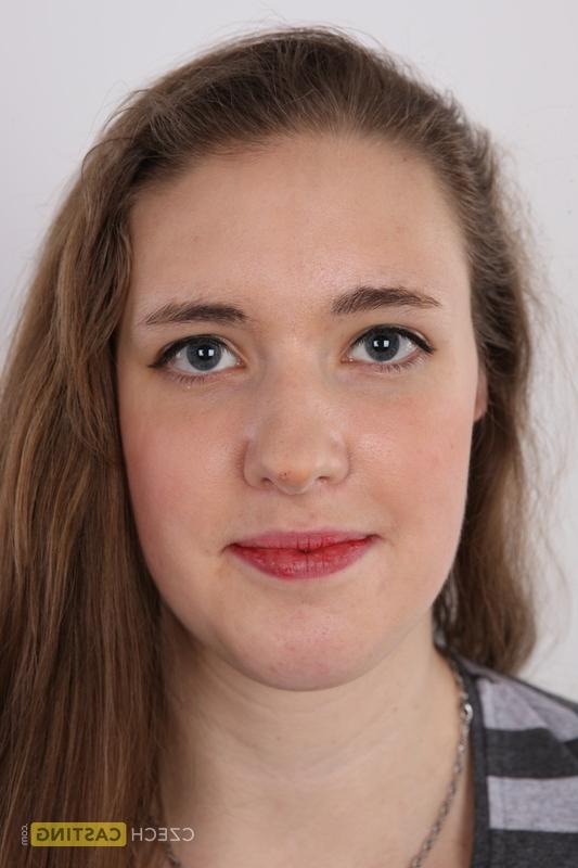 20P 18 year old amateur Alena stands naked after removing clothes and boots