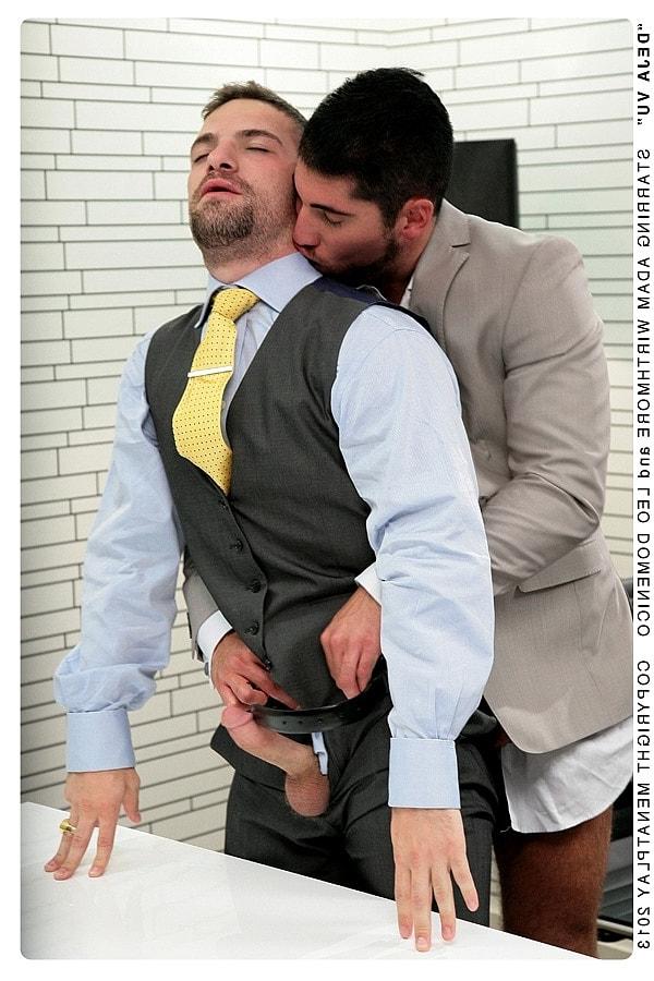 20P Sexy gay employee Adam Wirthmore gets his ass filled by his boss Leo Domenico