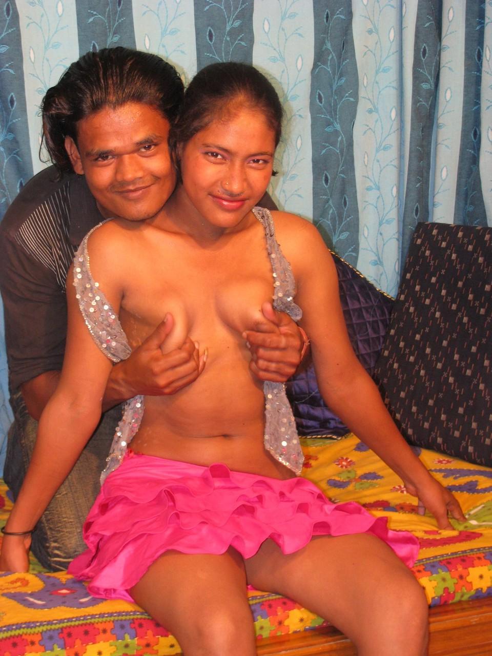 13P Indian couple get each other bare naked before sexual relations