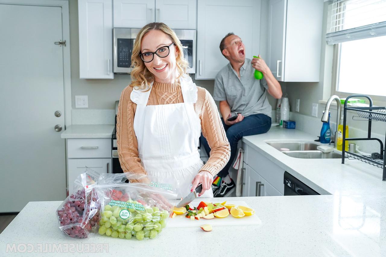 20P PAWG with eyeglasses Crystal Clark fucks her boss in front of her boyfriend