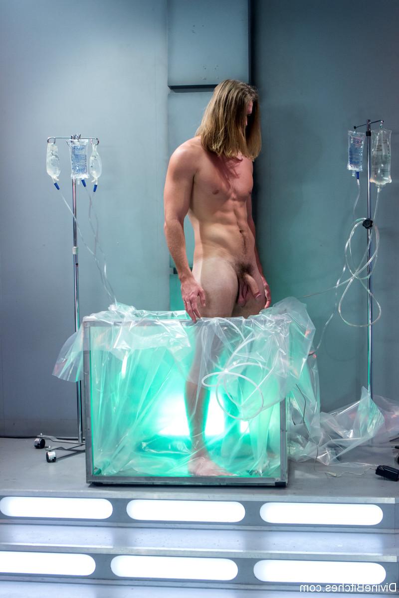 20P Scientist Lorelei Lee performs brutal BDSM experiments on her male subject
