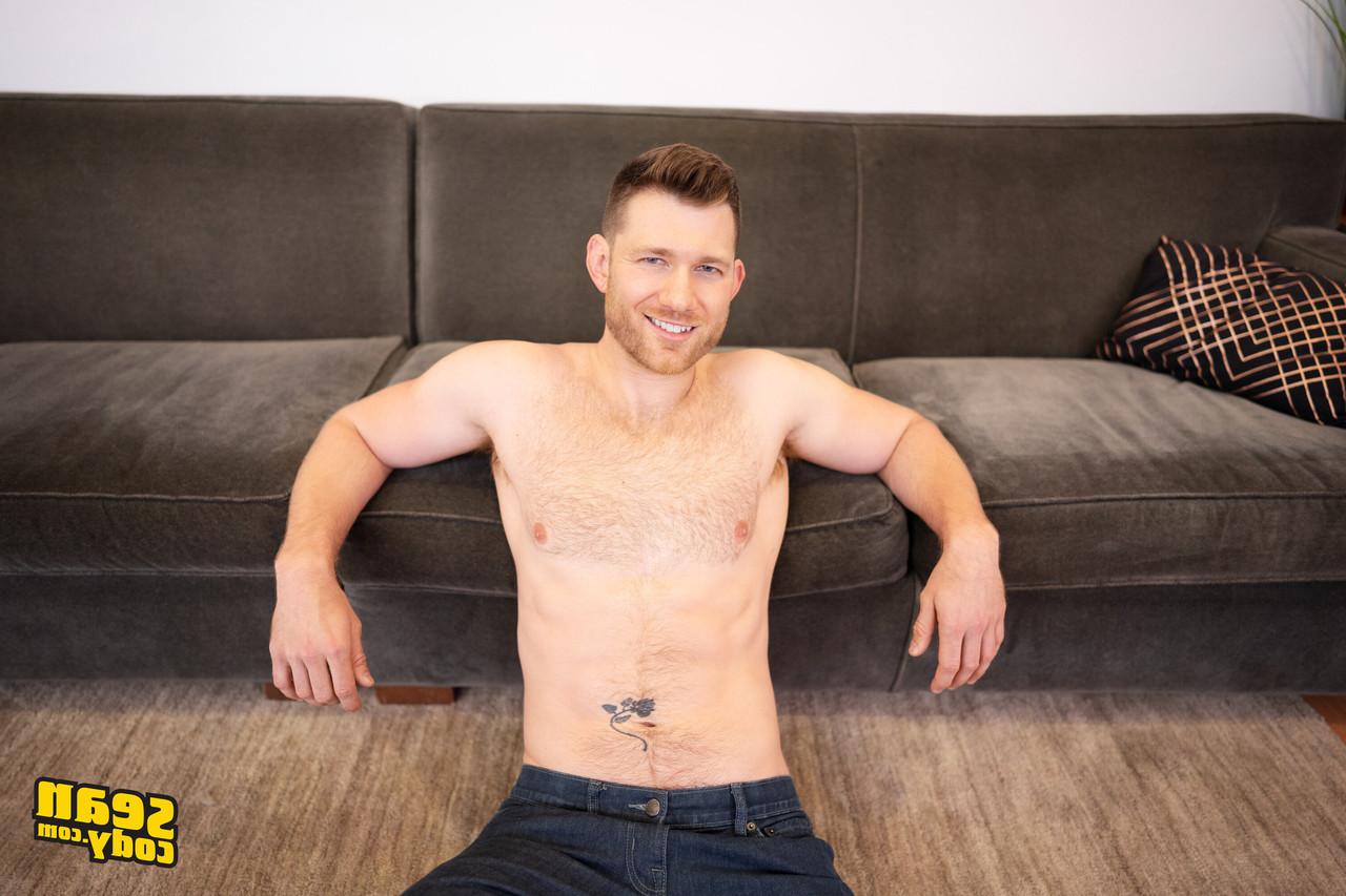 10P Gay hunks Caden & Dax have some doggystyle anal sex on the couch