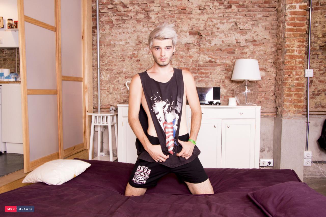 17P Gay boys Dylan Scott & Angel Lopez have a BDSM session with their handler