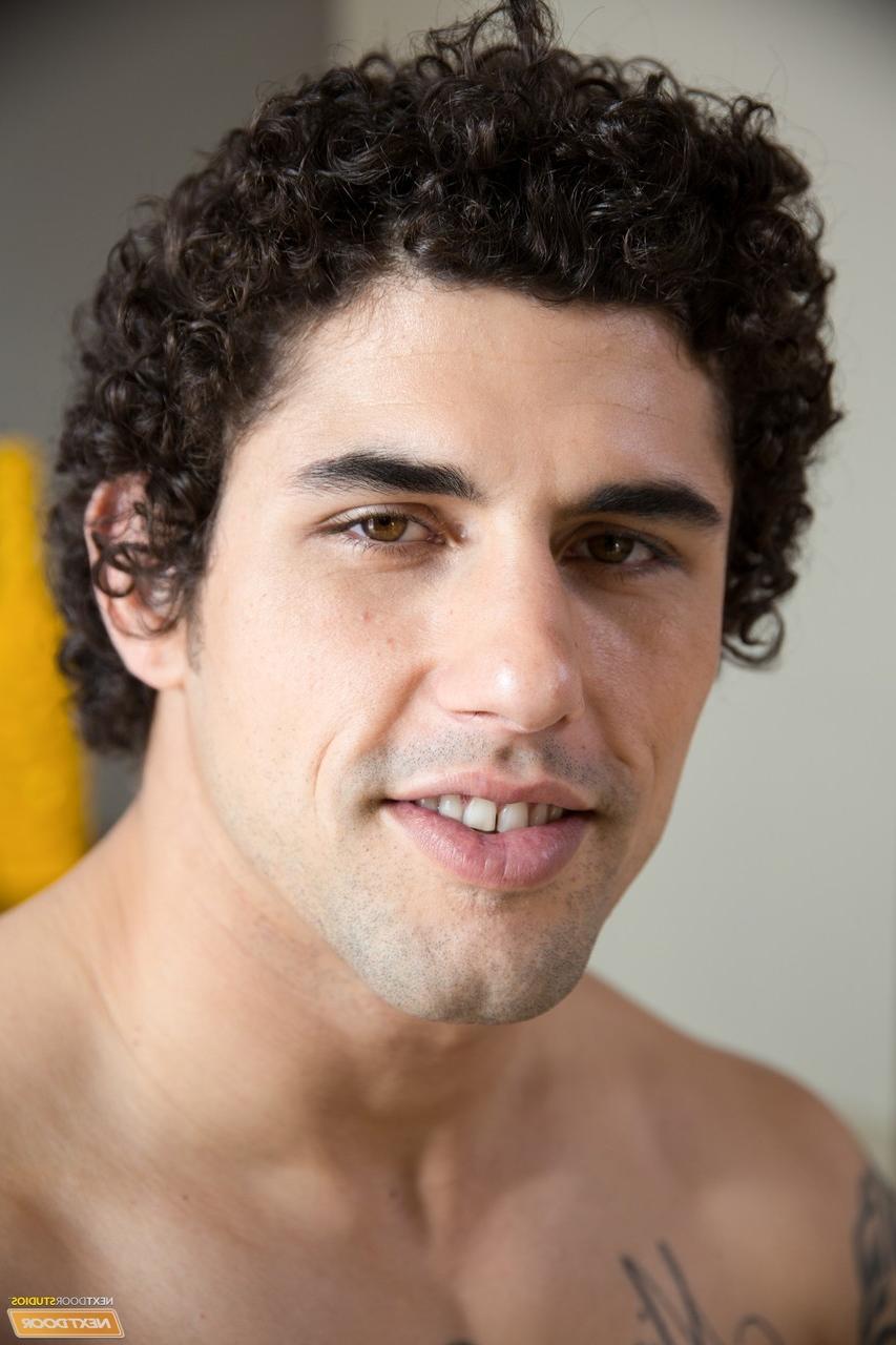 20P Inked curly-haired Jimmy Clay has anal sex with skinny twink Grayson Fabre