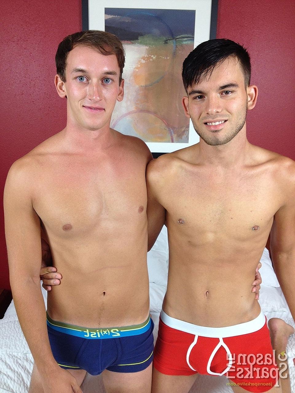 20P Gay boys Colby Adams & Declan McClain suck each other's cock & have anal sex