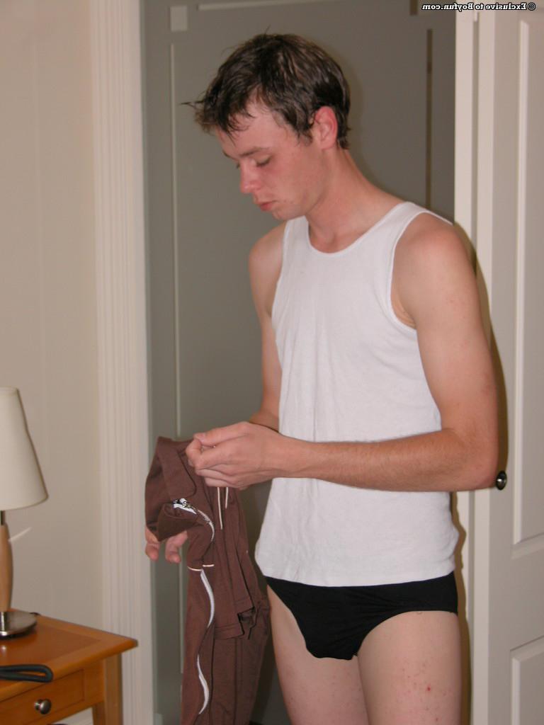 20P Young white twink Kirk 1 plays with his hairy dick in the bathroom