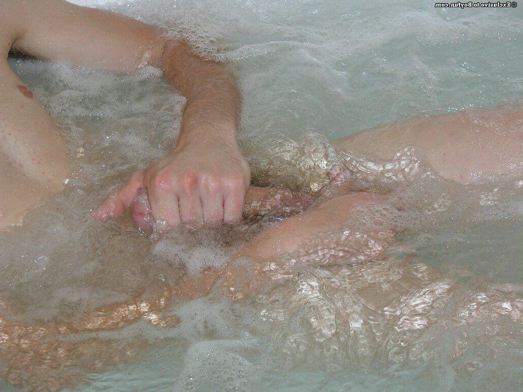 20P Young white twink Kirk 1 plays with his hairy dick in the bathroom