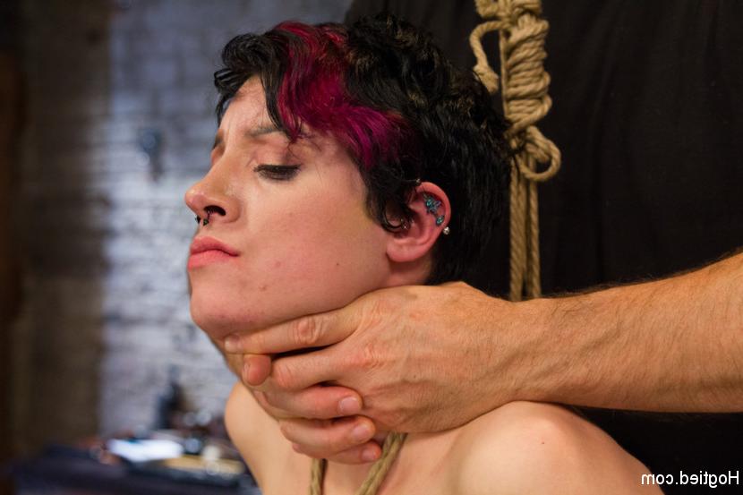 15P Flexible girl endures being masturbated and penetrated while in bondage