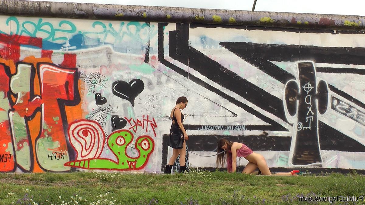 20P Babe with a big booty Juliette March gets banged after an outdoor BDSM session