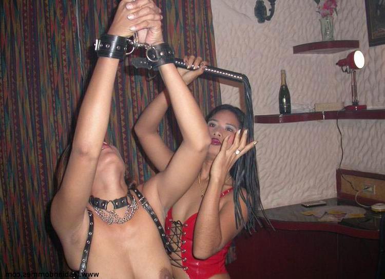 15P Asian chicks indulge in BDSM games during lezdom sex acts