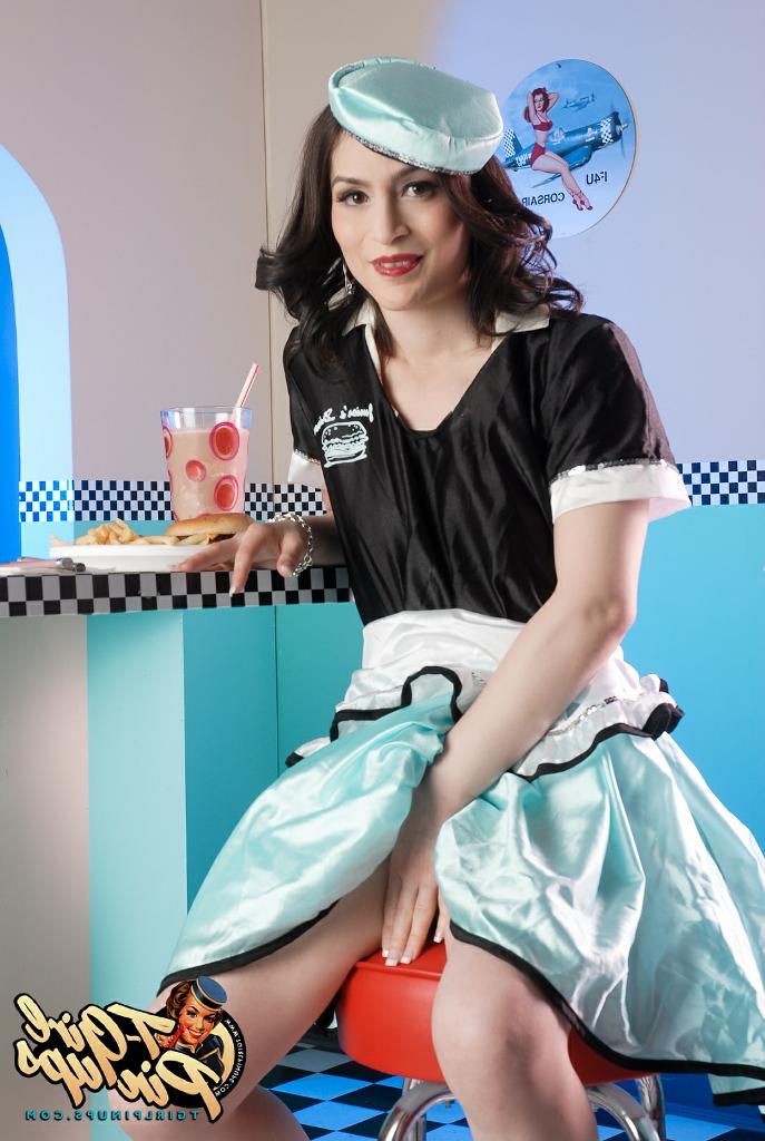 12P TGirl Pinups performed by Alisa Rayne Hot Pictures