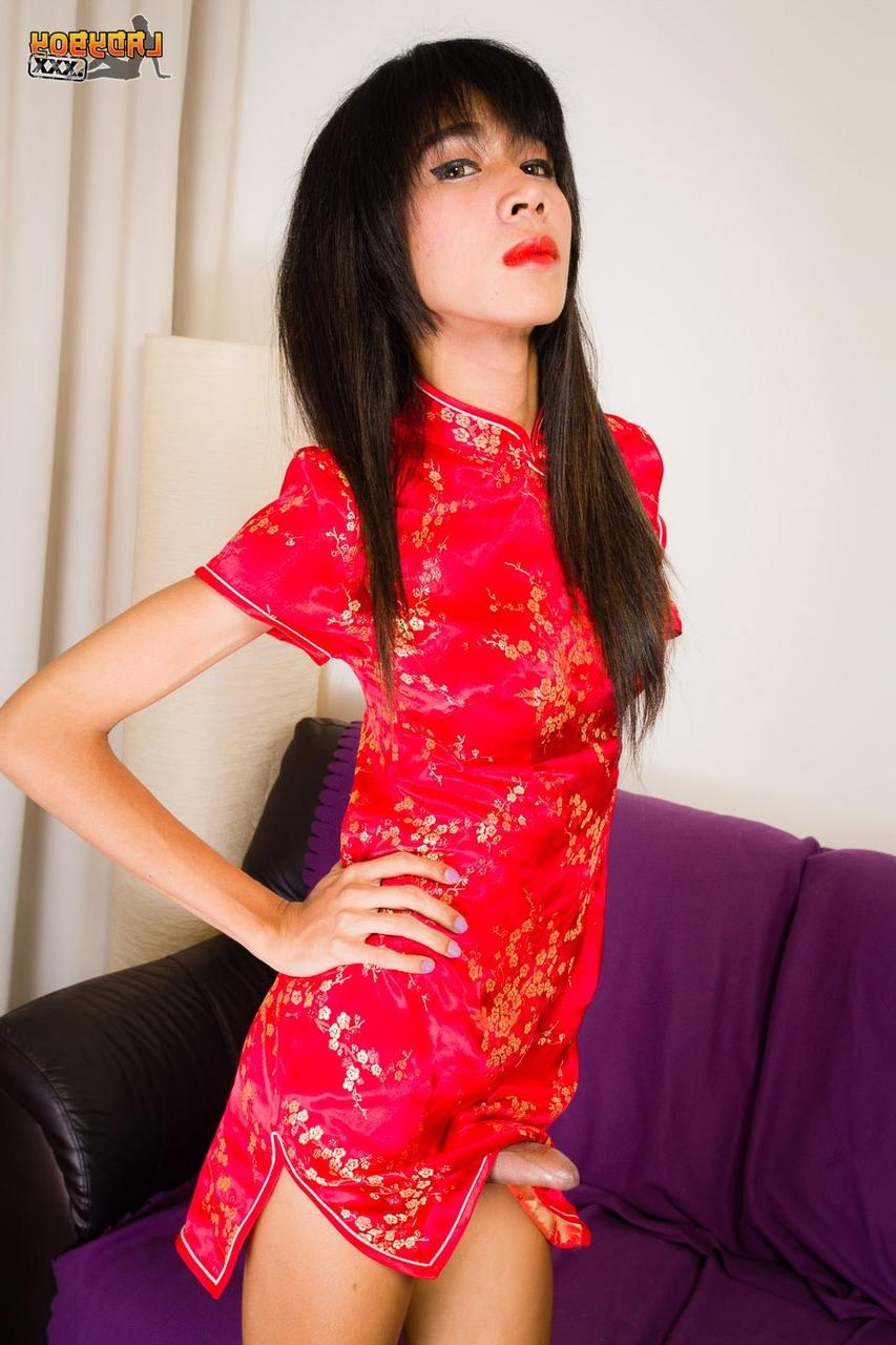 16P Asiatischer TGirl-Toon